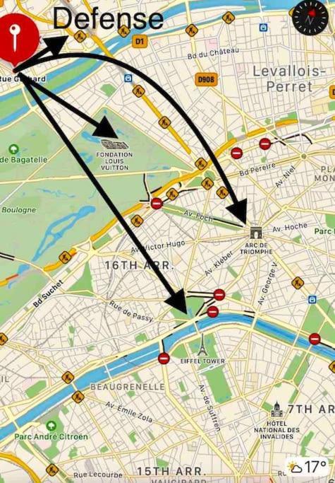 High Value Up To 4Pp Apt La Defense & Champs Elysees Puteaux Eksteriør billede